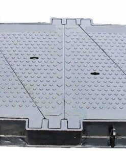 Nắp bế cáp 4 cánh lòng đường tải 40T - 60T